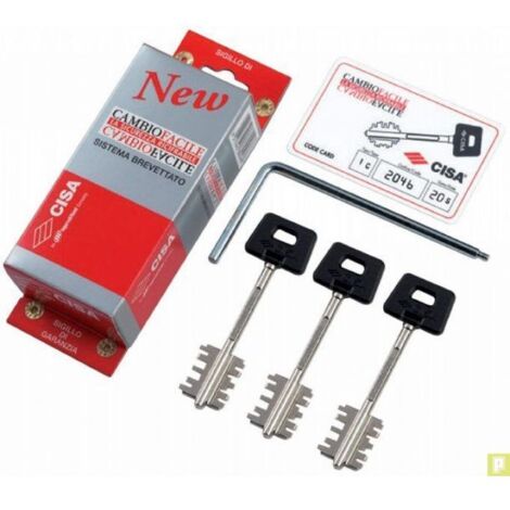 Kit change facile clé longue - CISA - CIS06520.60.1 (1/2)
