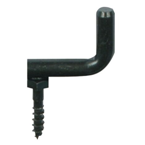 Goujon à visser noir 8 x 50 mm coudé - TORBEL - 720046