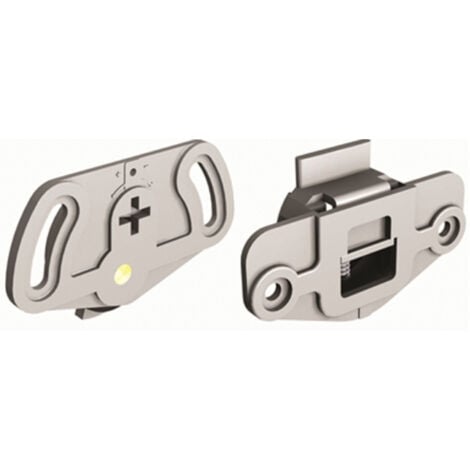 Garniture de porte avec montures à encastrer - MANTION - PICO25