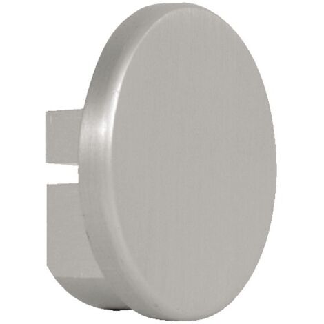 Embout rond pour main courante aluminium anodisé argent - DUVAL - 61-0102-3001