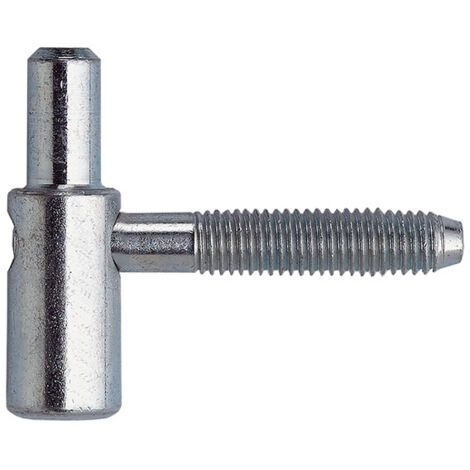Fiche mâle réglable 13mm en acier zingué pour portes jusqu'à 40kg – Flexibilité d'ajustement – CG057130H003 – Otlav