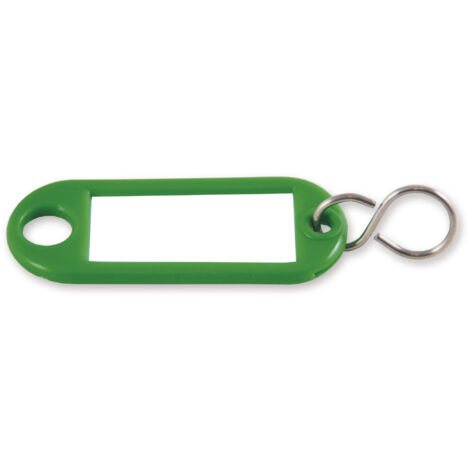 Porte-étiquettes vert avec esse paquet de 100 - CHAPUIS - 7122/13V