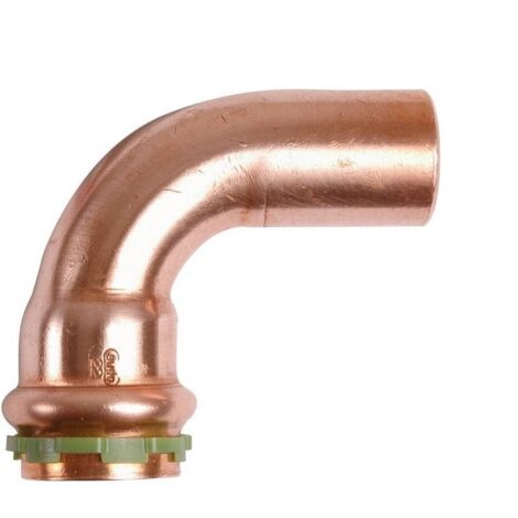 Raccord cuivre coudé 90° Sudopress mâle femelle 22 - AALBERTS IPS - 66700156670048