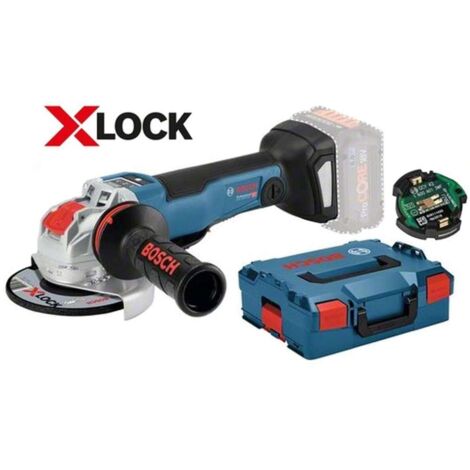 Meuleuse angulaire sans fil X-LOCK GWX 18V-10 PSC Bosch sans batterie ni chargeur en L-BOXX (1/10)