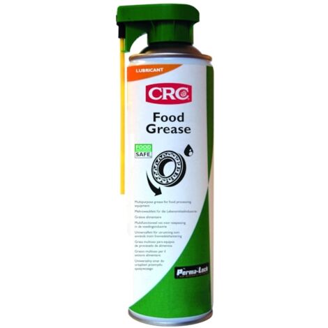Lubrifiant CRC FOOD GREASE (FPS), Aérosol 650ml / 500ml, NSF ( Prix pour 1 )