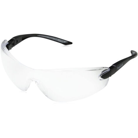 Lunettes à verres incolores anti-rayure/buée branche pivotante + cordon - BOLLÉ SAFETY - COBPSI