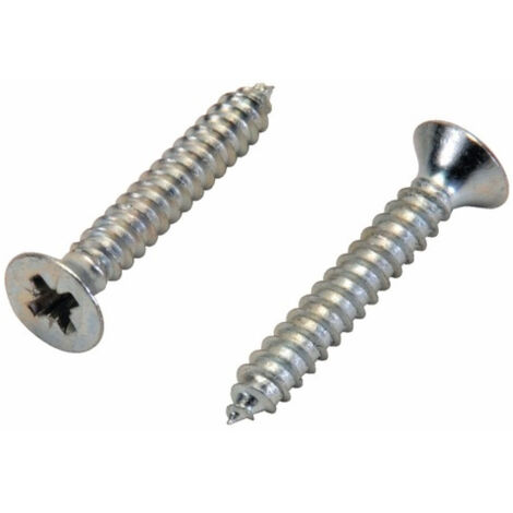 Vis à tôle tête fraisée cruciforme Z en acier zingué - GFD - 503013 (1/2)