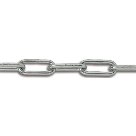 Chaîne longue droite 2mm acier zingué 25m - CHAPUIS - 996/2MMZ
