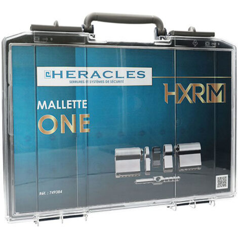 Mallette HXRM ONE pour cylindre européen modulaire HXRM - HERACLES - HX-01-MHU39-01