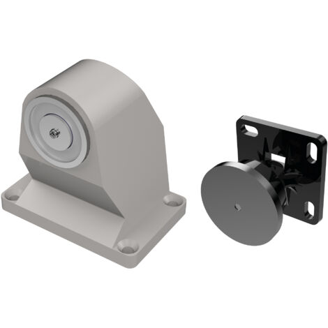 Ventouse de maintien de porte ouverte sol en applique 50kg 24V - SEWOSY - VPMO245S