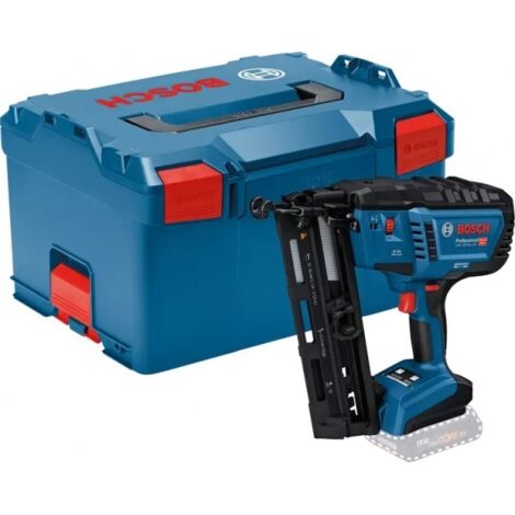 Bosch Professional – Cloueur sans fil 18V – Longueur clou 32-64mm – Diamètre 1,6mm – Moteur sans charbon – Déclenchement séquentiel pour travaux de finition - 18V-64-2