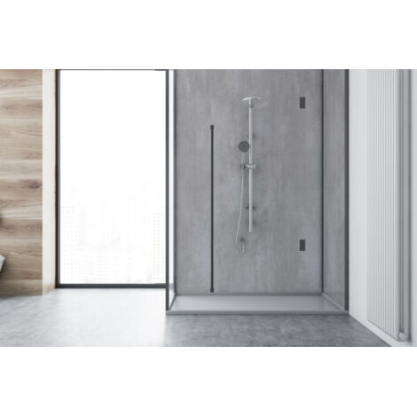Roth – Panneau mural de douche 100x255cm en alu-composite – Résistant à l'abrasion et aux produits chimiques – Étanchéité totale – 1420000022