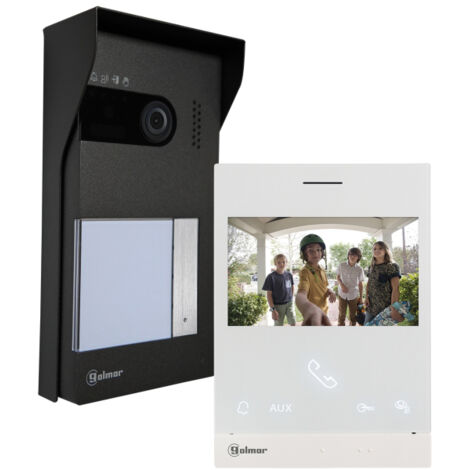 Kit vidéo SOUL LITE 1 appel avec moniteur ART4 X LITE - GOLMAR - GS5110/ART4XLIT