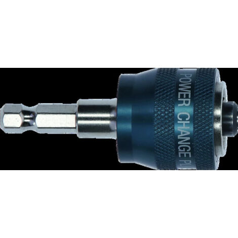 Bosch – Adaptateur Power Change pour scies cloches – Emmanchement hexagonal 3/8'' – Longueur 65 mm – Acier modifié – Diamètre 8,7 mm – 2608594264