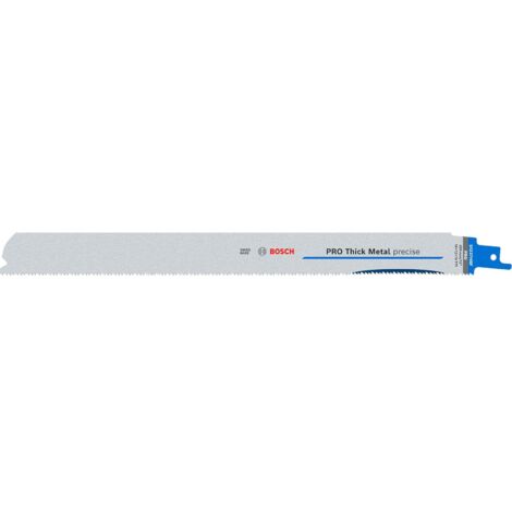 Lot de 5 lames de scie sabre Pro précision métal S1237HBF bi-métal 300mm - BOSCH - 2608659000 (1/5)