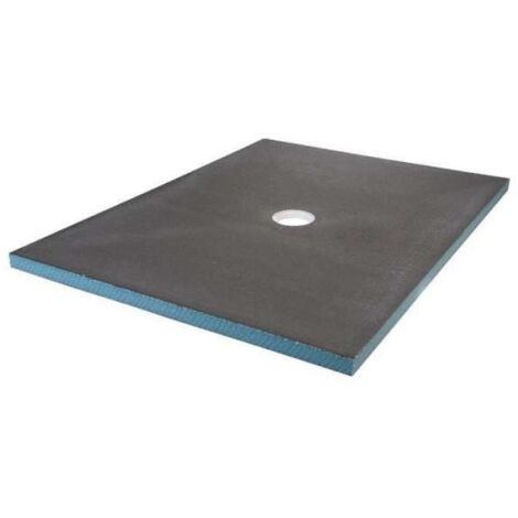 Wedi – Receveur de douche à carreler 1200x900mm – Écoulement centré – Système prêt à carreler – Étanchéité maximale pour espaces humides
