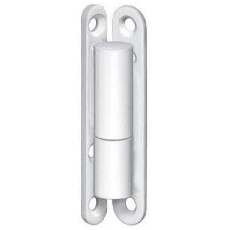 PAUMELLE POUR MENUISERIE PVC BLANC HAUTEUR 83MM PIÈCE - MONIN - 654200