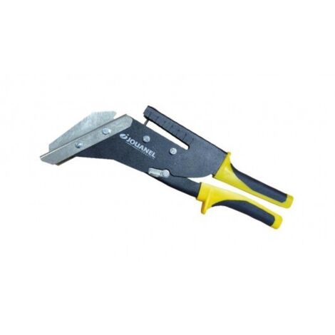 Jouanel – Pince à découper et à poinçonner l'ardoise 35mm – Poignée ergonomique bi matières – Épaisseur de coupe 7mm – Poinçon 3,2mm – PAR35G