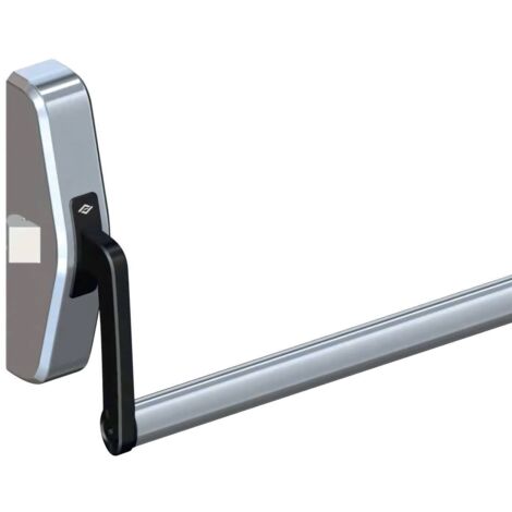 Fermeture anti-panique 3 points argent coupe-feu 1250mm - JPM - 89D300-21-2A