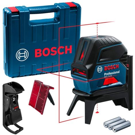 Laser combiné GCL 2-15 Bosch avec accessoires en mallette - 0601066E02
