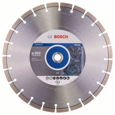 Disque diamant Expert for Stone 350 x 20/25,40 x 3,2 x 12 - BOSCH - 2608602594 (1/4)