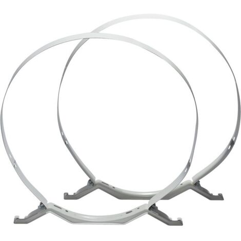 Ariston Group – Ceinture horizontale 560 mm – Lot de 2 – Filetage plomberie pour chauffe-eau électrique – Ariston