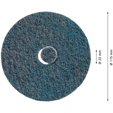 Disque abrasif non-tissé Expert N477 SCM D 115mm grain fin - BOSCH - 2608901267 (1/5)