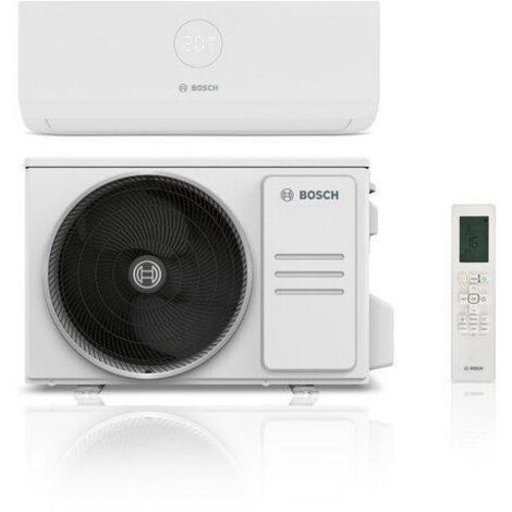 Bosch – Climatiseur réversible 3000i – Pompe à chaleur mono-split air/air – Classe A++/A+ – SCOP 4,2 – Fonction silencieuse 20 dB(A) - CL3000i-Set