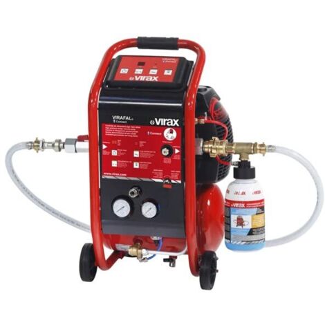 Virax – Débourbeur de canalisation haute performance 80 l/min – Pression 8 bar – Moteur 1,5 kW – Connectivité Bluetooth – 295059