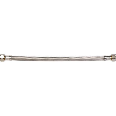 Flexible sanitaire 285 mm – Raccordement femelle-femelle 3/8" – Norme sanitaire – Pour installations WC Geberit (1/3)