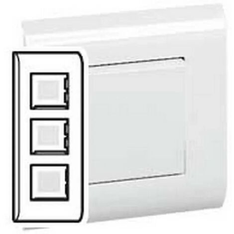 Plaque de finition 3x2modules blanc - LEGRAND - 075023