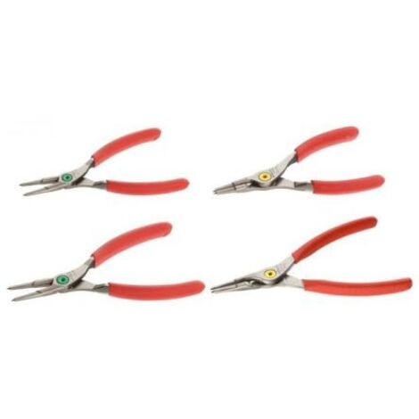 FACOM Jeu De 4 Pinces Pour Circlips - PCSNJ4PB - Becs Droits