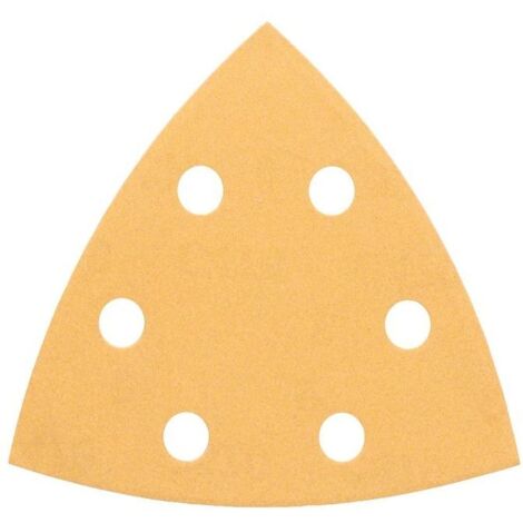 5 abrasifs C470 Best For Wood And Paint 93 mm G180 6 trous pour ponceuse Delta - BOSCH - 2608605153