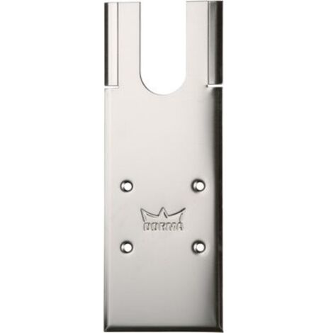 Plaque inox pour BTS75V grand modèle - DORMA - 46700062