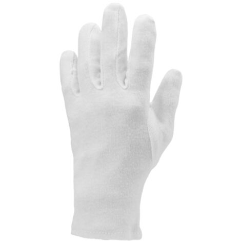 Gant fourchette EUROLITE EUROTECHNIQUE polycoton blanc T9 - COVERGUARD - 4149