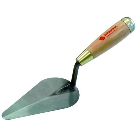 Taliaplast – Truelle soudée 14cm manche bois – Conçue pour maçonnerie – Soudure par double cordon – Section du manche étudiée pour pro