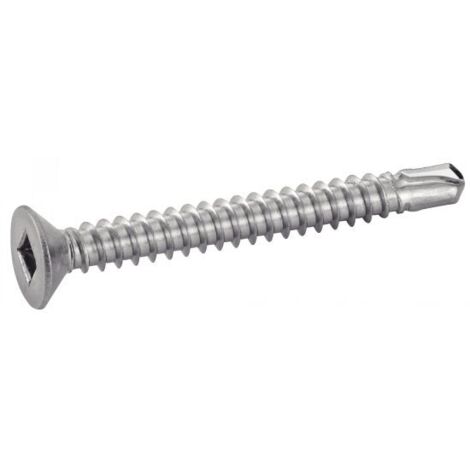 Vis autoperceuse tête fraisée carrée inox A2 DIN 7504 O 4.2X16 boîte de 200 - ACTON - 624334,2X16