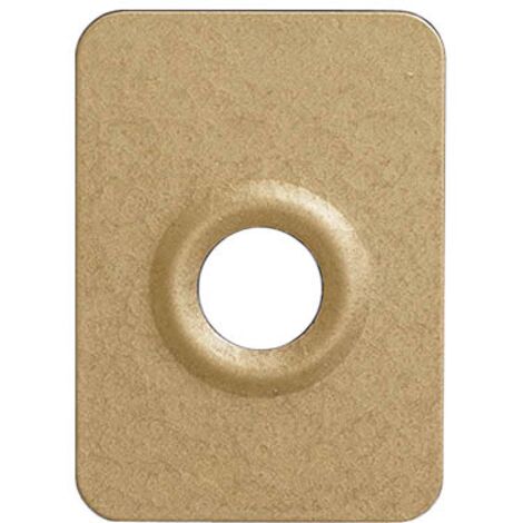 Iseo City – Contreplaque pour verrou en acier 20/10ème – Fixation stable avec 4 piliers soudés – Dimensions 96 x 68 mm – 97014800SA
