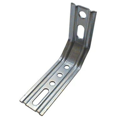 Equerre 3 pans menuiserie pvc 45° 115x70x30mm - WALEBERS - 470261.13