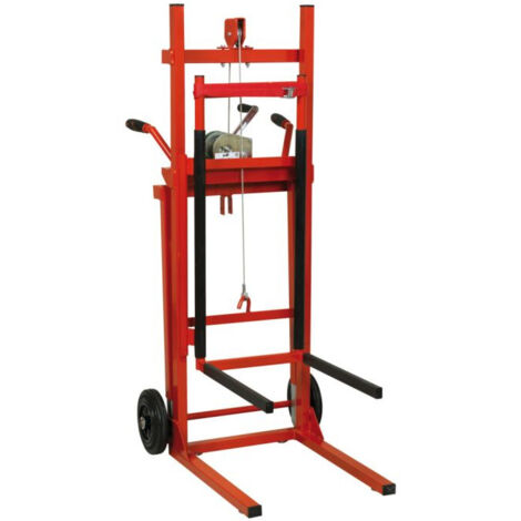Ks Tools – Lève chauffe-eau pliant 150 kg – Hauteur 1350 mm – Longueur fourches 460 mm – Encombrement mini 480 mm – Pour espaces confinés