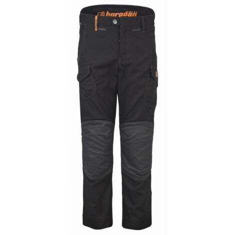 Pantalon de jardinage 60% coton 40% polyester – Protection anti-usure genoux – Confort ergonomique pour professionnels – 11110004 – Bosseur