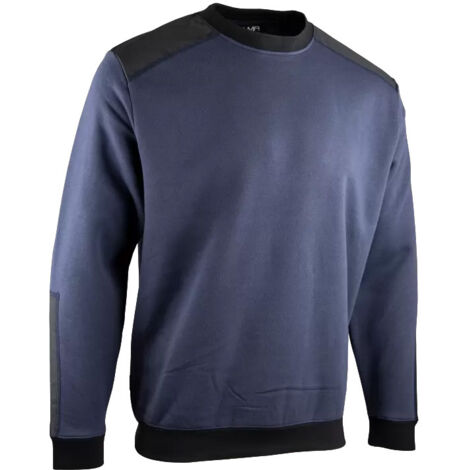 Sweat Lima col rond marine/noir taille S/2 - LMA - 8087-S