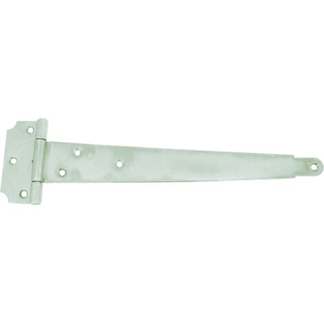 Penture anglaise légère épaisseur 20/10 longueur 300mm zingué blanc - JARDINIER MASSARD - J624096