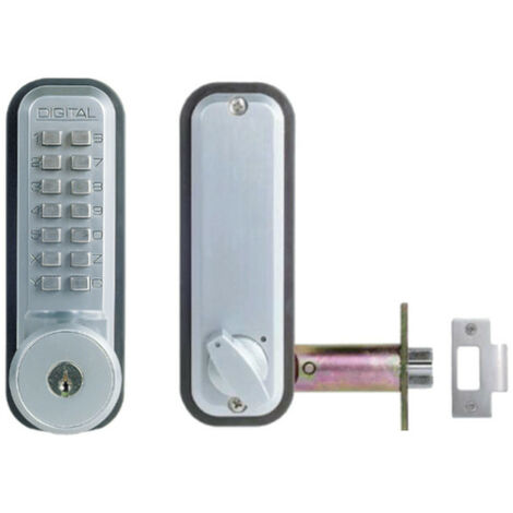Verrou a code mécanique pêne dormant à larder UNICODE 2230 UNITECNIC U300.1.250