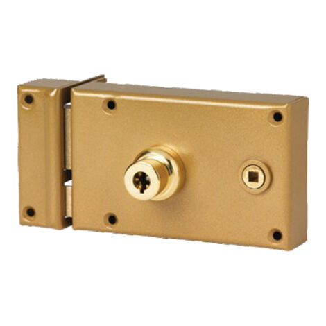 Serrure en applique horizontal à fouillot 45mm 7000 gauche - POLLUX - 202110G (1/2)