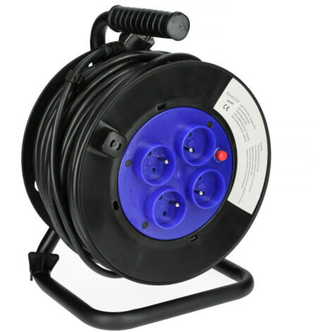 Enrouleur électrique 40m H05VV-F 3G 1,5mm2 - HANGER - 600003 (1/2)