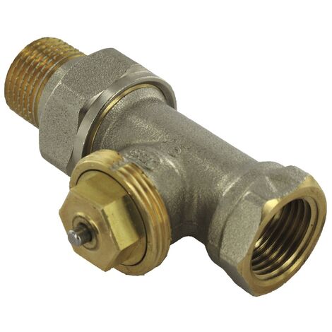 Comap – Corps thermostatique droit 3/4'' – Raccord laiton – Connexion M28 x 1,5 mm – Pression max 10 bar – Thermostatisable sans vidange - R809606 (1/3)