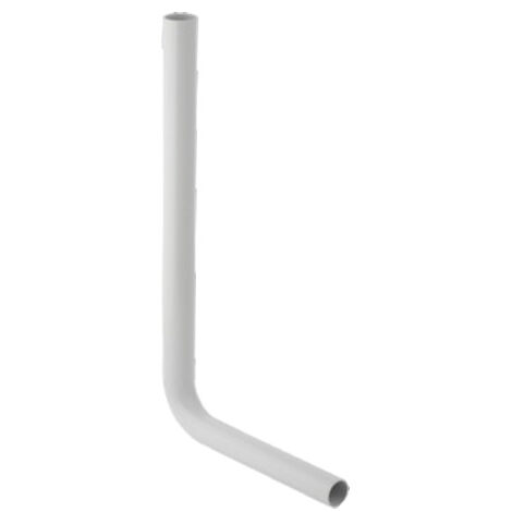 Geberit Accessoires - Coude de chasse 650x350 mm, moyenne position, d50 mm, blanc alpin 118.007.11.1