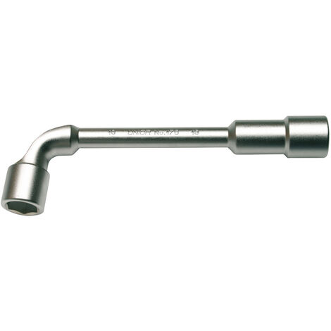 Clé à pipe débouchée 6-6 pans D.9mm - UNIOR - 609105 (1/3)