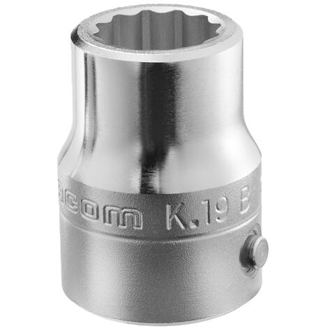 Douille 3 4 12 pans métriques diamètre 44mm longueur 66,9mm FACOM K.44B